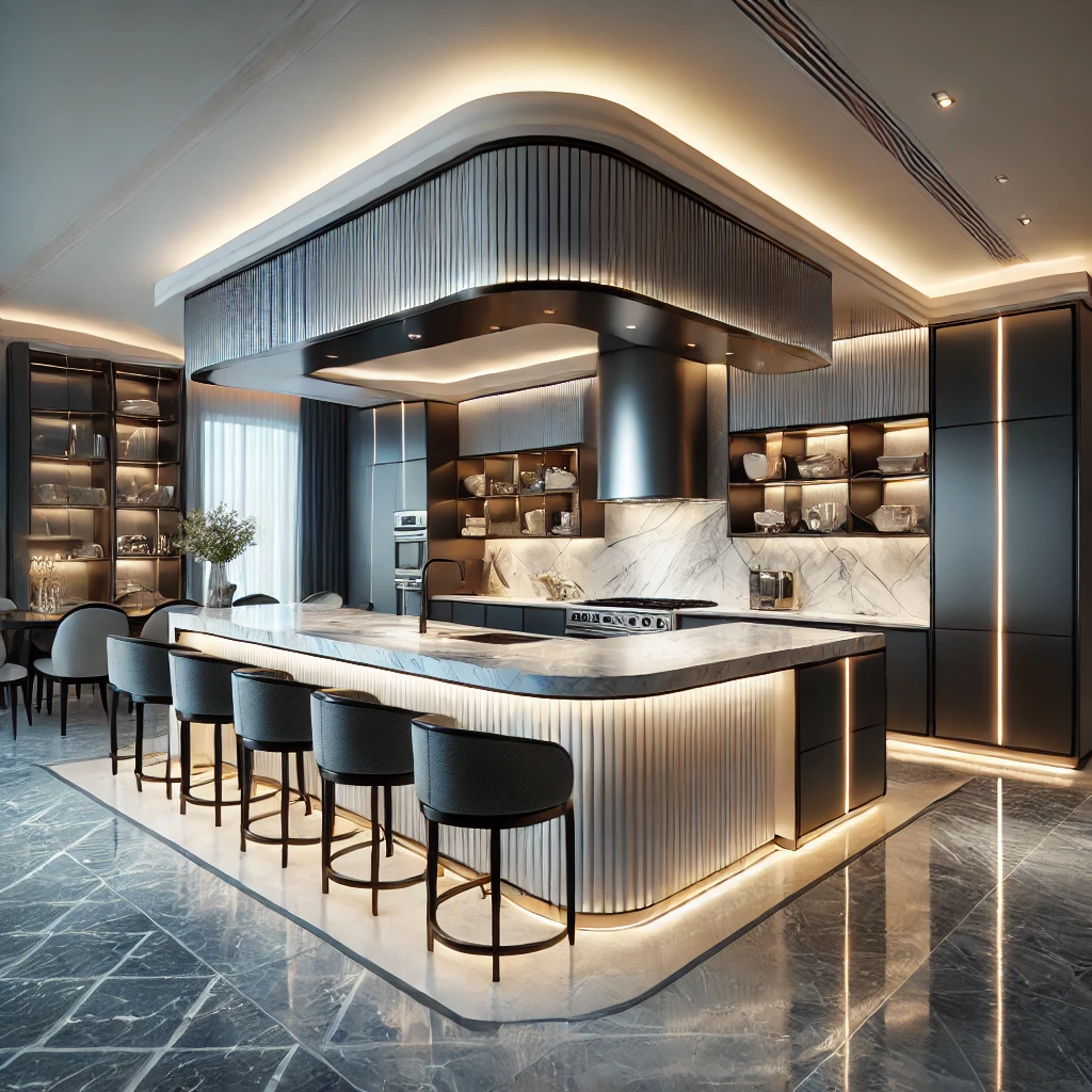 L-Shaped Kitchen
